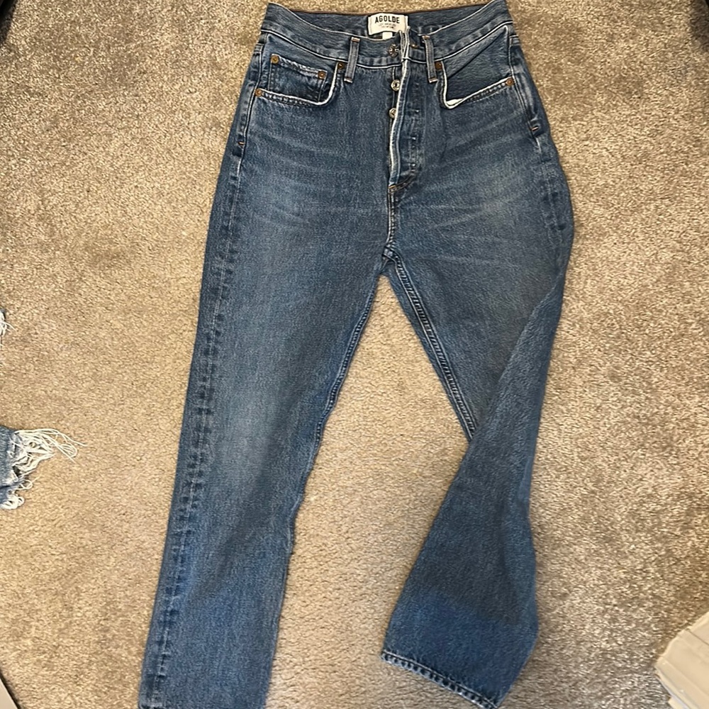 Agolde Straight Leg Jeans